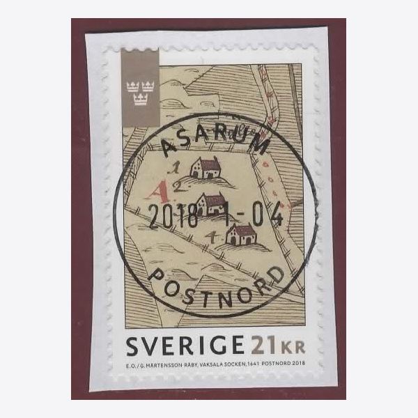 Sweden 2018 Stamp F3222 Stamped
