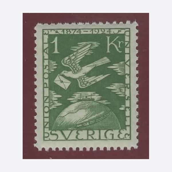 Sverige 1924 Frimärke F223 ✳✳