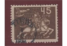 Sverige 1924 Frimärke F219 ⊙
