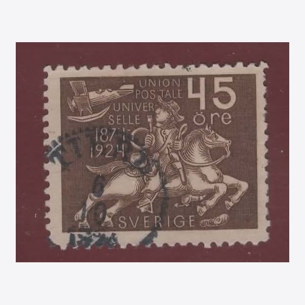 Sweden 1924 Stamp F219 Stamped