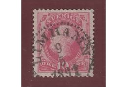 Sweden 1891 Stamp F45 Stamped