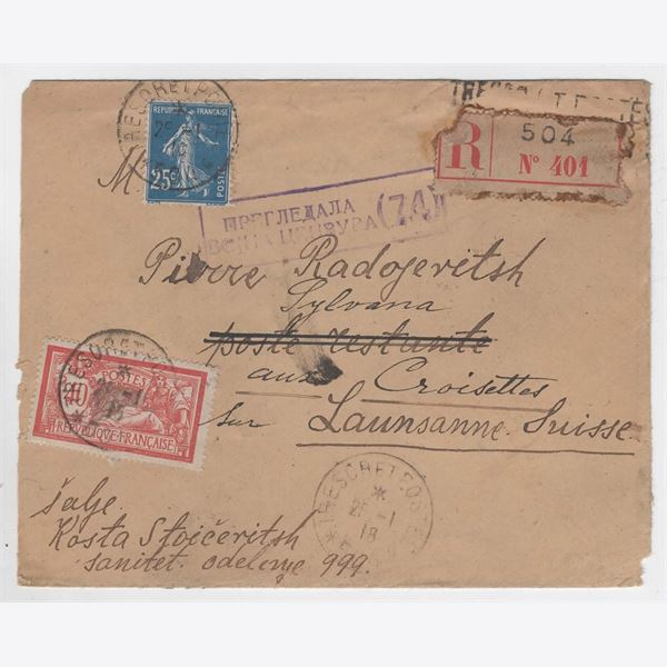 France 1918 Cover 