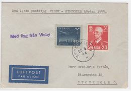 Sweden 1944 Cover F231+344