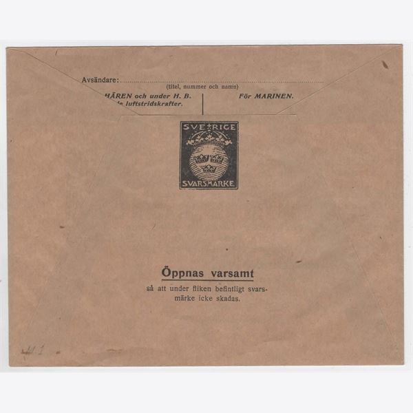 Sweden 1929 Cover M1