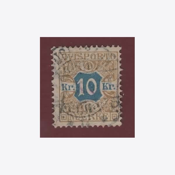 Denmark Stamp FTI10 Stamped