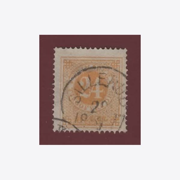 Sweden Stamp F24 Stamped