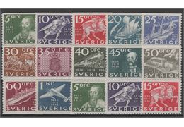 Sweden 1936 Stamp F246-57 mint NH **
