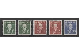 Sweden 1938 Stamp F266-8 mint NH **