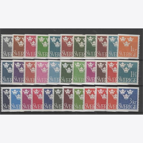 Sweden 1939-69 Stamp F284-317 mint NH **