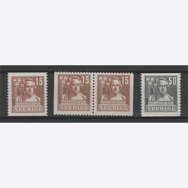 Sweden 1940 Stamp F326-7 mint NH **