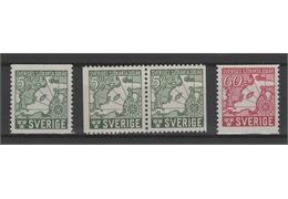 Sweden 1944 Stamp F351-2 mint NH **