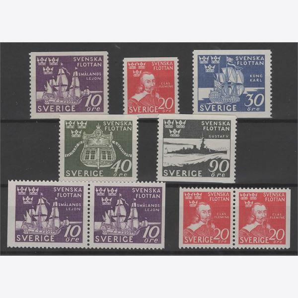 Sweden 1944 Stamp F353-7 mint NH **