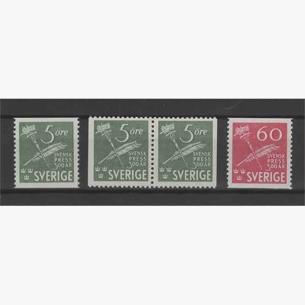 Sweden 1945 Stamp F259-60 mint NH **