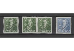 Sweden 1947 Stamp F374-5 mint NH **