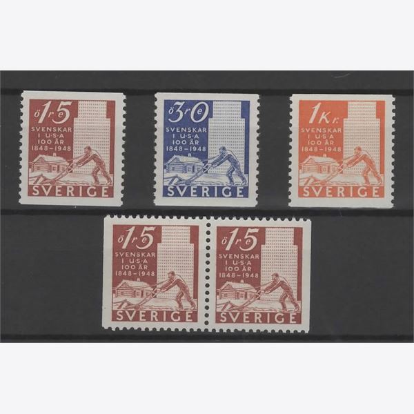 Sweden 1948 Stamp F379-81 mint NH **