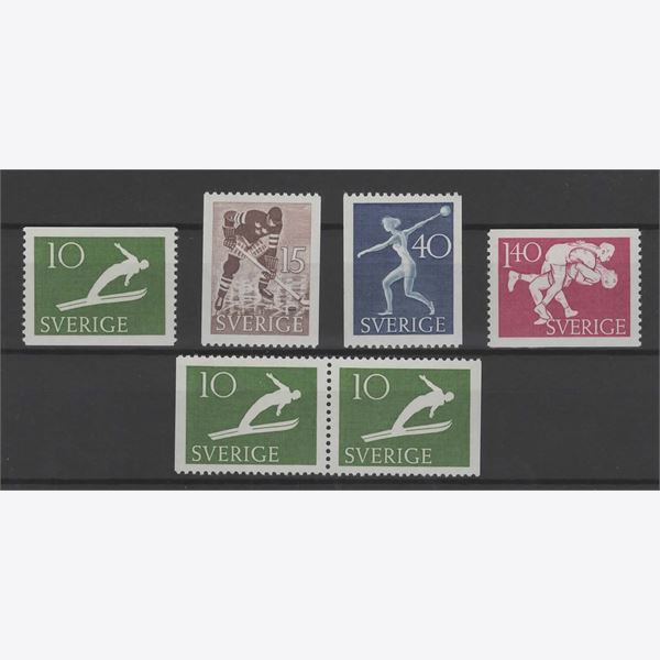 Sweden 1953 Stamp F445-8 mint NH **
