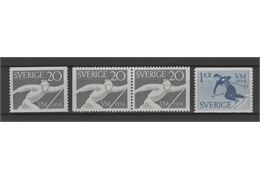 Sweden 1954 Stamp F454-5 mint NH **