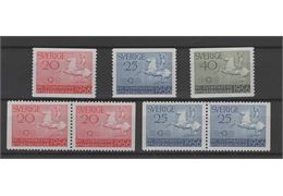 Sweden 1956 Stamp F478-80 mint NH **