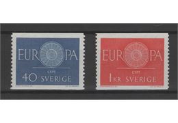 Sweden 1960 Stamp F517-8 mint NH **