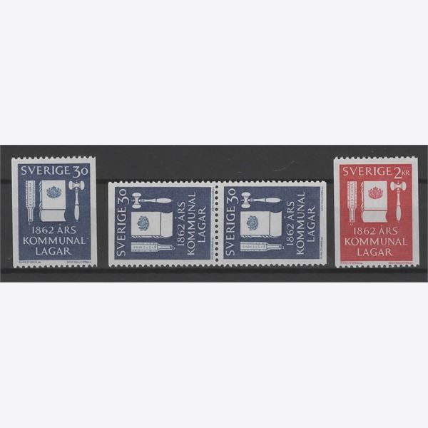 Sweden 1962 Stamp F534-5 mint NH **