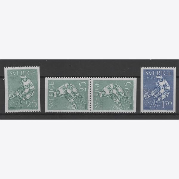 Sweden 1963 Stamp F542-3 mint NH **