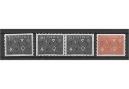 Sweden 1963 Stamp F546-7 mint NH **