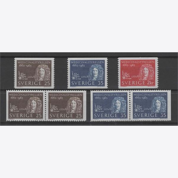 Sweden 1963 Stamp F548-50 mint NH **