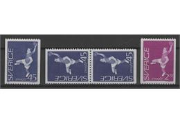 Sweden 1967 Stamp F595-6 mint NH **