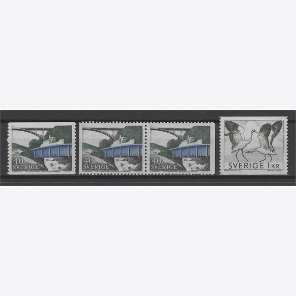 Sweden 1968 Stamp F620-1 mint NH **