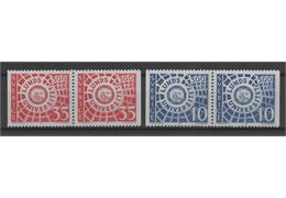 Sweden 1968 Stamp F631-2 mint NH **