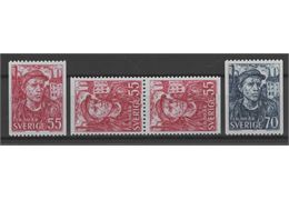 Sweden 1969 Stamp F651-2 mint NH **