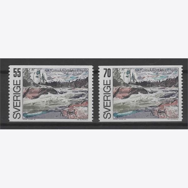 Sweden 1970 Stamp F693-4 mint NH **