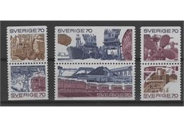 Sweden 1970 Stamp F702-7 mint NH **