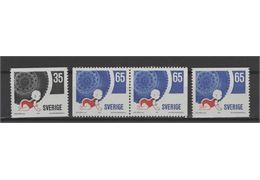 Sweden 1971 Stamp F738-9 mint NH **