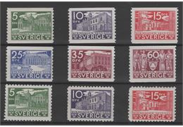 Sweden 1935 Stamp F240-5 mint NH **
