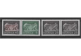 Sverige 1968 Frimärke F639-41 ✳✳