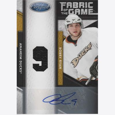 2011-12 Collecting Card Certified Fabric of the Game Jersey Number Autographs #5 