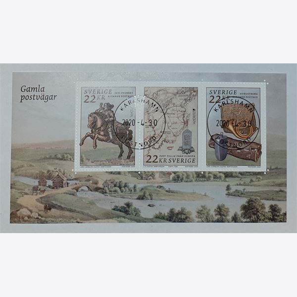 Sweden 2020 Stamp BL52 Stamped