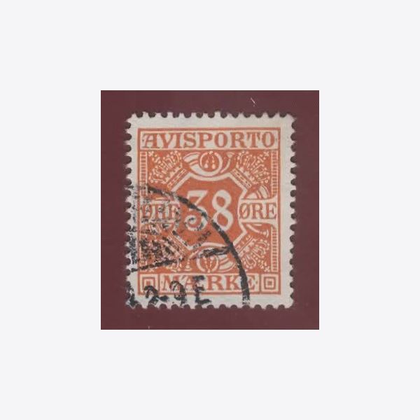 Denmark Stamp FTi18 Stamped