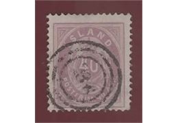 Iceland Stamp F17 Stamped
