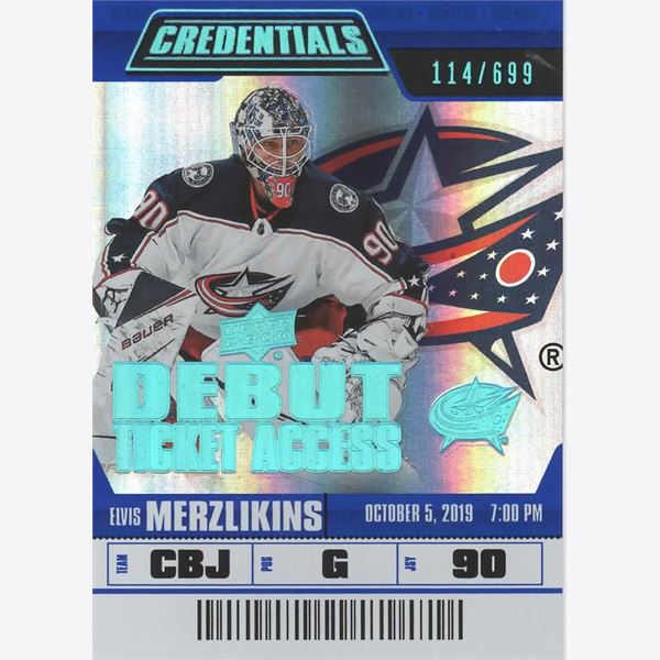 2019-20 Collecting Card Upper Deck Credentials #109