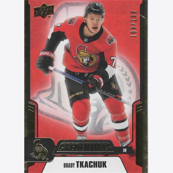 2019-20 Collecting Card Upper Deck Credentials Red #44