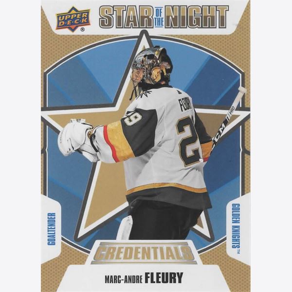 2019-20 Collecting Card Upper Deck Credentials 1st Star of the Night #1S06