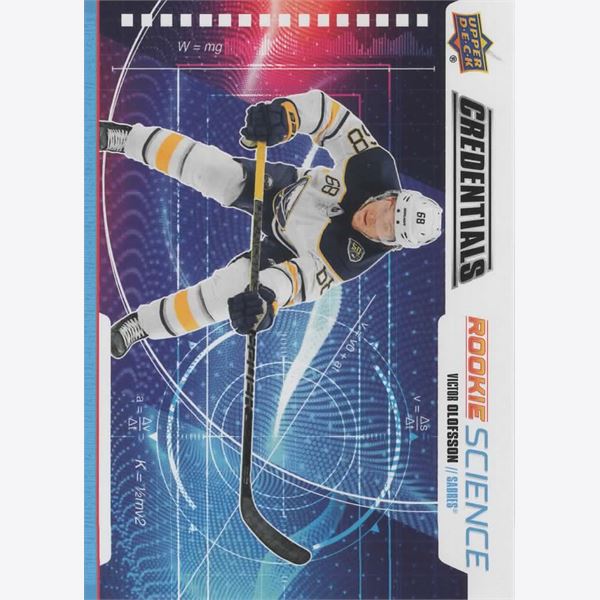 2019-20 Collecting Card Upper Deck Credentials Rookie Science #RS09