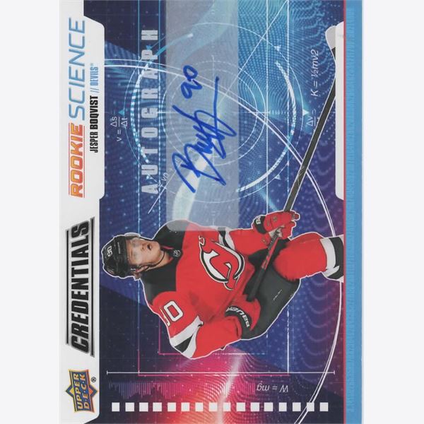 2019-20 Collecting Card Upper Deck Credentials Rookie Science Autographs #RS19