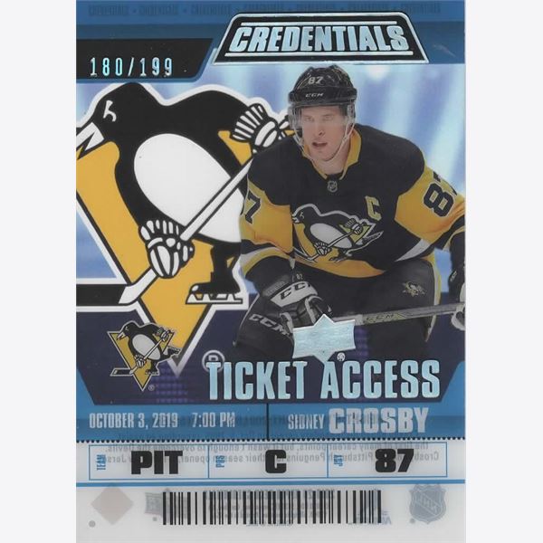 2019-20 Collecting Card Upper Deck Credentials Ticket Access Acetate #TASC