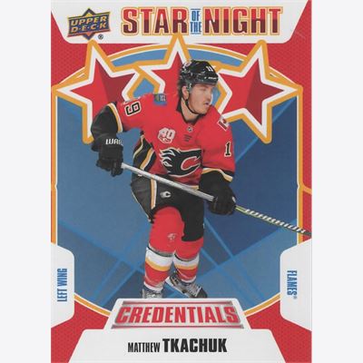 2019-20 Collecting Card Upper Deck Credentials 3rd Star of the Night #3S04