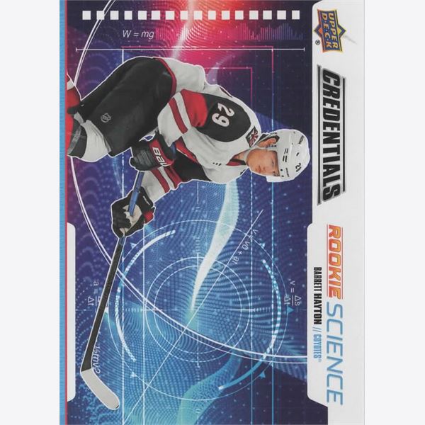 2019-20 Collecting Card Upper Deck Credentials Rookie Science #RS27