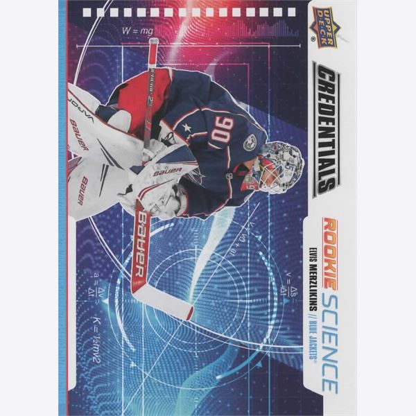 2019-20 Collecting Card Upper Deck Credentials Rookie Science #RS18