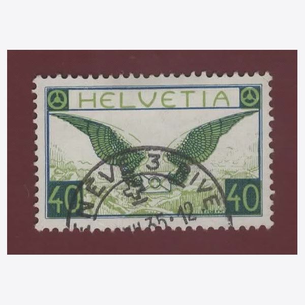 Switzerland 1929 Stamp Mi234 Stamped